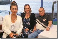 Camila Gonzalez, Alicia Avalos y Osvaldo Gonzalez