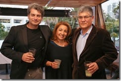 Felipe Labbé, Sandra Martinez y Luis Elgeta