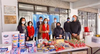 CMPC ayuda a recicladores de base con productos de higiene y cuidado personal