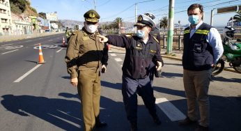 Gobernador de Valparaíso refuerza llamado a respetar el cordón sanitario que operará desde mañana en la región