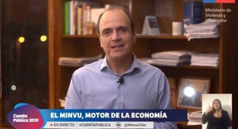 Ministro Monckeberg en Cuenta Pública 2019 del Minvu: “Ningún proyecto se detendrá por falta de financiamiento”