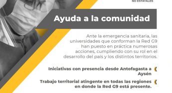 Planteles G9 apoyan a las comunidades universitarias y a la población general
