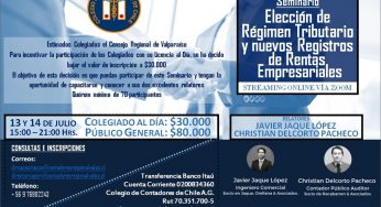 Consejo Regional Valparaíso cumple compromiso de Capacitación Continua a bajo costo para sus colegiados