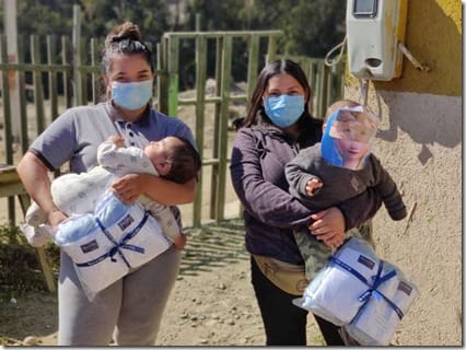 Familias de campamentos recibieron ajuares 2-min