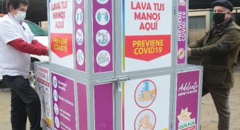 Municipalidad de Quilpué instala primeros lavamanos en el centro