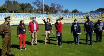 Afinan detalles en estadios Elías Figueroa y Sausalito para el regreso del fútbol en la Provincia de Valparaíso
