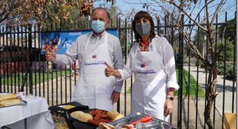 Con asado equitativo lanzan campaña “Este 18 y todos los días #TareasCompartidas”