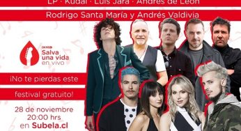 LP se suma al line up del Festival de música online #SalvaUnaVidaEnVivo