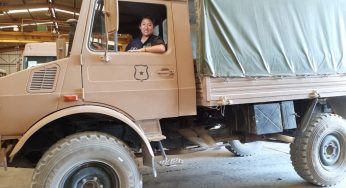 Cabo 1° Danitza Cáceres, mecánico de vehículos a rueda: “Los camiones del Ejército han sido fundamentales en la logística durante la pandemia”