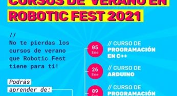 Robotic Fest: cursos de verano gratis para estudiantes y profesores