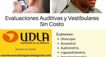 Carrera de Fonoaudiología de UDLA Sede Viña del Mar realizará evaluaciones auditivas y vestibulares sin costo