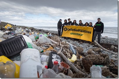 Limpieza en Magallanes. Campaña Chile sin Plásticos.