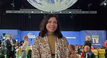 Joven ingeniera de Valparaíso sorprende la COP26 con carta para dos ministros chilenos
