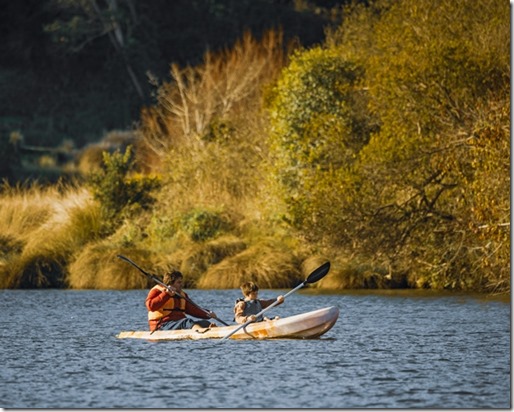 Kayak en Tricao