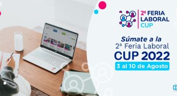 Segunda versión de Feria Laboral CUP busca aportar concretamente a la empleabilidad de jóvenes profesionales