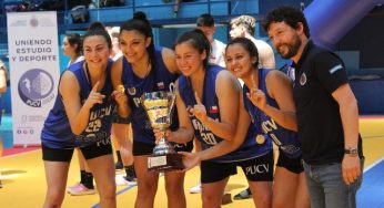 Equipo femenino PUCV se corona bicampeón de Torneo Universitario Básquetbol 3×3 Fenaude y la UChile se impone en varones
