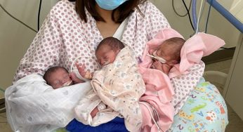 En Puerto Montt: Padres de trillizas idénticas piden apoyo para enfrentar gastos médicos tras el nacimiento de sus hijas