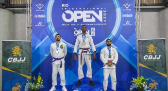 Olmueíno Julio Bajo se coronó campeón en el Torneo Internacional de Jiu Jitsu Open Río de Janeiro 2023