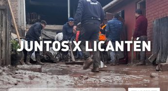 Hogar de Cristo y Mega te invitan: A limpiar Licantén de la pena y el barro