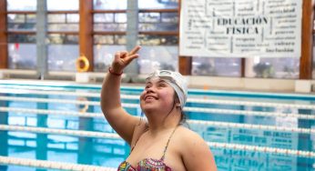 La carrera de Entrenador Deportivo y el Diploma en Habilidades Laborales de la UNAB realizaron el Campeonato de Natación Inter-Sede