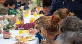 Con banquete solidario se alimentó a los más necesitados del puerto y el espíritu de la comunidad de Duoc UC en Valparaíso