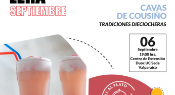 ¡Aro, aro, aro! Duoc UC Sede Valparaíso invita a la Cava “Dieciochera” de Cousiño