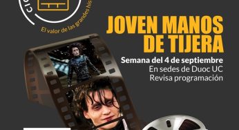 Centro de Extensión Duoc UC Sede Valparaíso trae a la pantalla grande un clásico del cine de los 90´