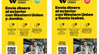 Western Union y Cencosud anuncian alianza para envío de remesas al exterior a través de supermercados Jumbo y Santa Isabel