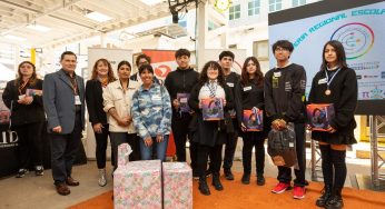 Feria Regional Escolar STEAM del Proyecto FIC Región del Saber premia a estudiantes ganadores con sus propuestas científicas