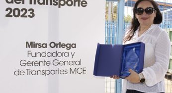 Esfuerzo y Perseverancia de empresaria son reconocidos en premio Emprendedora del Transporte 2023