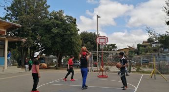 Con entrega de implementos deportivos finalizó exitoso Taller de Básquetbol Inclusivo en Quilpué