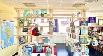 Arquitectura UNAB Sede Viña del Mar lideró proyecto que mejoró la biblioteca de la Escuela Pública Chorrillos