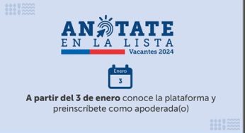 “Anótate en la lista”: Mineduc presenta plataforma para que apoderados puedan solicitar vacantes en establecimientos