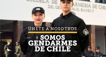 Gendarmería de Chile inició período de postulación