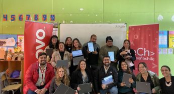 Educación del futuro: Enseña Chile y Lenovo llevan tecnología a estudiantes de Valparaíso