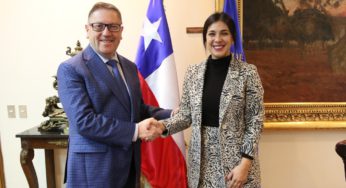 Rector PUCV se reunió con presidentes del Senado y de la Cámara de Diputados