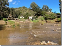 acceso Parque Laguna