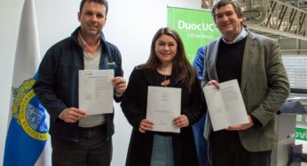 Con firma de convenio Duoc UC Sede Valparaíso fortalece alianza con Insamar para avanzar en innovación e investigación