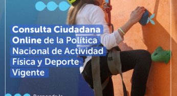 Ministerio del Deporte inicia proceso de elaboración de Política Nacional de Actividad Física y Deporte para el periodo 2026 – 2037