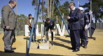 Colocan primera piedra de futuro Campo Deportivo y Escuela de Educación Física de la PUCV