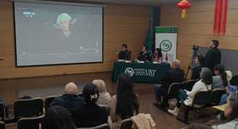 Académicas de UST Viña del Mar se reunieron con destacada crítica de cine chino