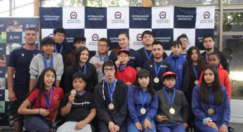 UNAB efectuó el cierre de los talleres de natación para el desarrollo deportivo en escolares de la Región