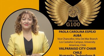 Vicerrectora de UDLA Sede Viña del Mar es nombrada integrante del G100 del Global Women Leaders Group
