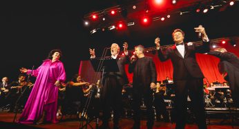 Orquesta Sinfónica PUCV se luce junto a Plácido Domingo y Verónica Villarroel