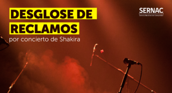 Largos viajes y alojamiento: El 70% de los reclamos en concierto de Shakira son de regiones distintas a la RM