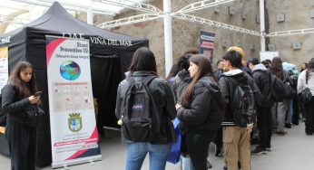 Santo Tomás Viña del Mar realizó exitosa feria preventiva de salud para estudiantes