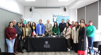 Santo Tomás Viña del Mar y SLEP Valparaíso firmaron convenio para el desarrollo de proyectos educativos