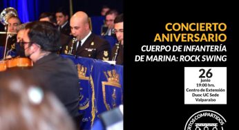 Duoc UC Sede Valparaíso y Armada de Chile celebran aniversario del Cuerpo de Infantería de Marina con concierto gratuito