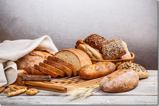 Collection of baked bread