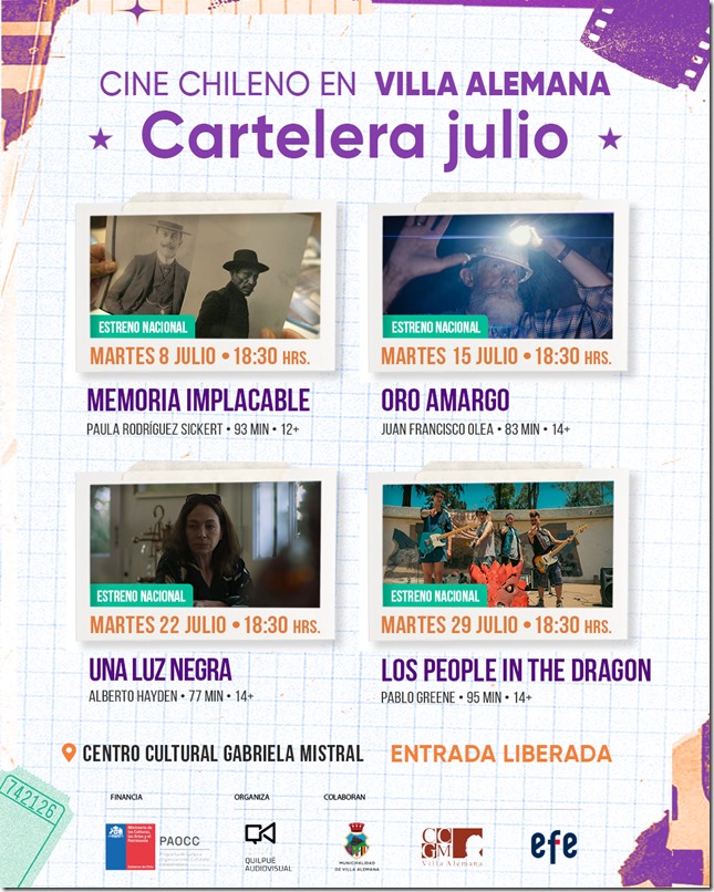 VA Julio cartelera CCQA